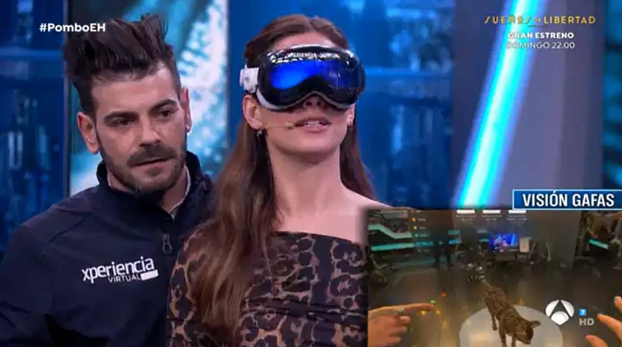El Hormiguero: las hermanas Pombo prueban el visor recién salido a la venta