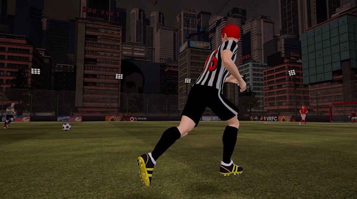 VRFC: el primer fútbol en realidad virtual que resuelve el problema de los pies